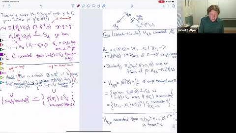 Introduction to stacks and moduli (Jarod Alper) - Lecture 17