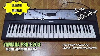 YAMAHA PSR-E203 | Lelang Murah | SOLD