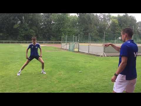 Umschalten & Richtungswechsel Fussball: Basis Position & Crossover Cut Multidirectional Speed: Base