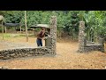 How to build fence posts easily  farm gate  phng th chi