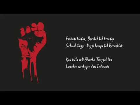 JENDERAL PETRUK TIMUR JUGA MANUSIA [LIRIK VIDEO]