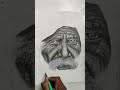 Hyper Realistic face drawing | part- 3 | #shorts #viral #YouTube #oldman | @SumanArTzoNe ||