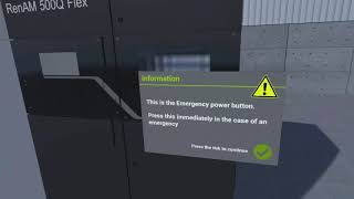 VR Prototype Training Experience - Renishaw RenAM500Q Flex