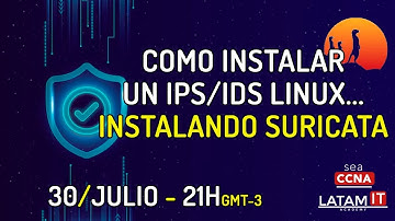Como instalar un IPS/IDS Linux... Instalando Suricata