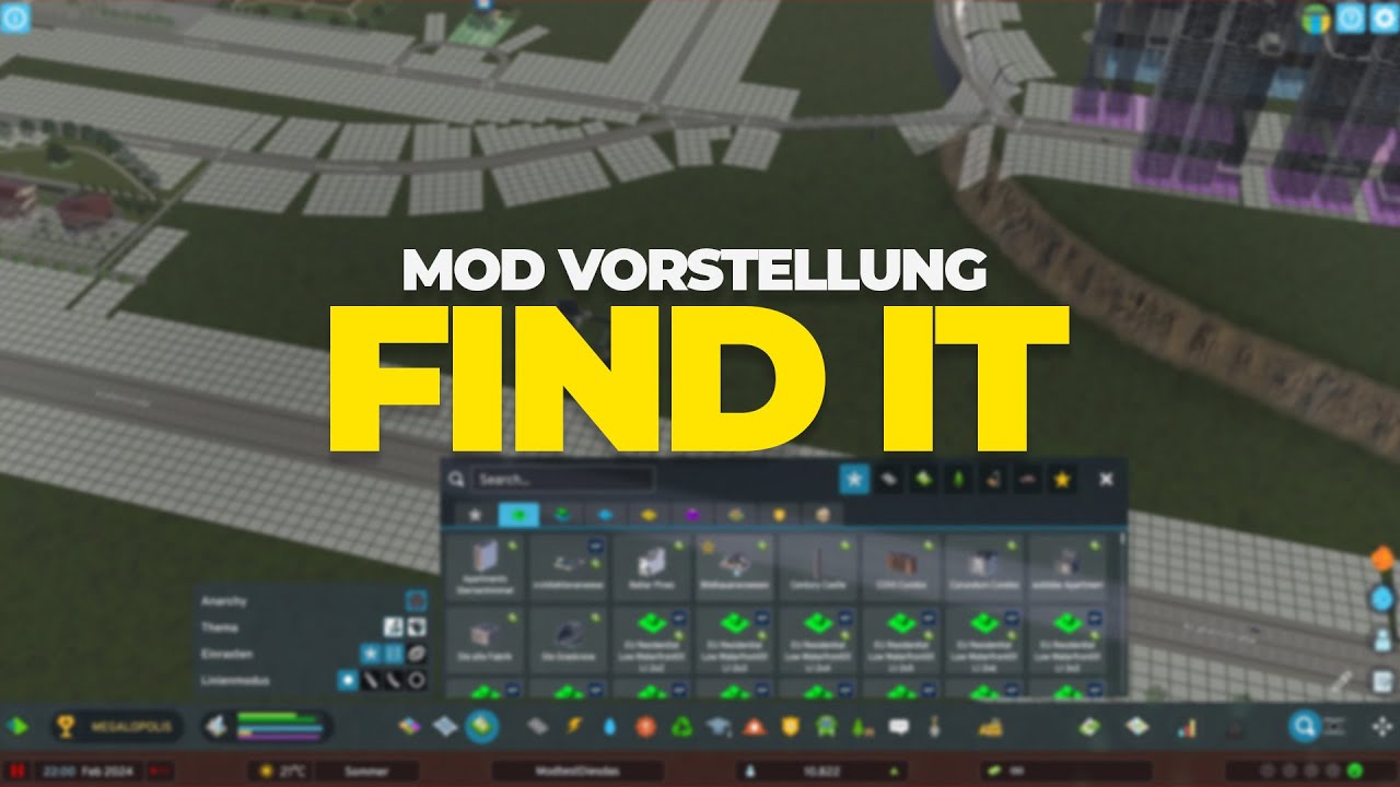 FIND IT ist grandios | Cities Skylines 2 Mods | Offizieller Paradox ...