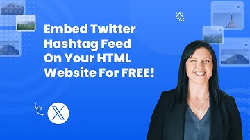 How to embed Twitter hashtag feed on HTML? #embed #Twitter #hashtag #html #widget