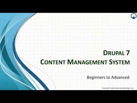 DRUPAL 7  Beginners to Advanced