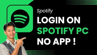 How to Login Spotify on PC Without App !