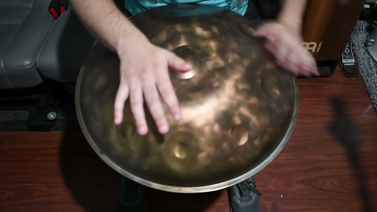 Hamsa Handpans - C Agean 9 *stainless/Enber Steel*