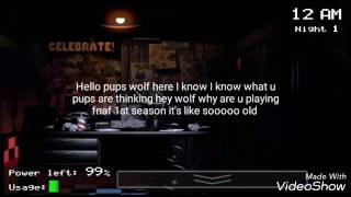 Summoning Golden Freddy/fnaf 1