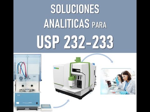 Soluciones Analíticas para USP 232 233