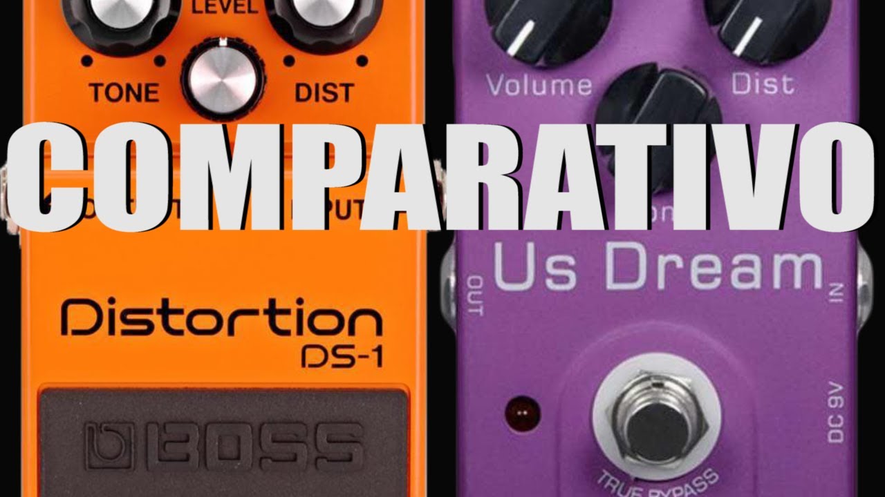 Comparativo Boss DS1 X US Dream Joyo - YouTube