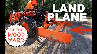 Land Pride - Land Plain and Kioti CK4010 - Fixing The Driveway Washout - #384