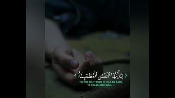 تلاوة خاشعة مبكية للقارئ هاني الرفاعي من سورة الفجر 🥀 / حالات واتس اب دينية