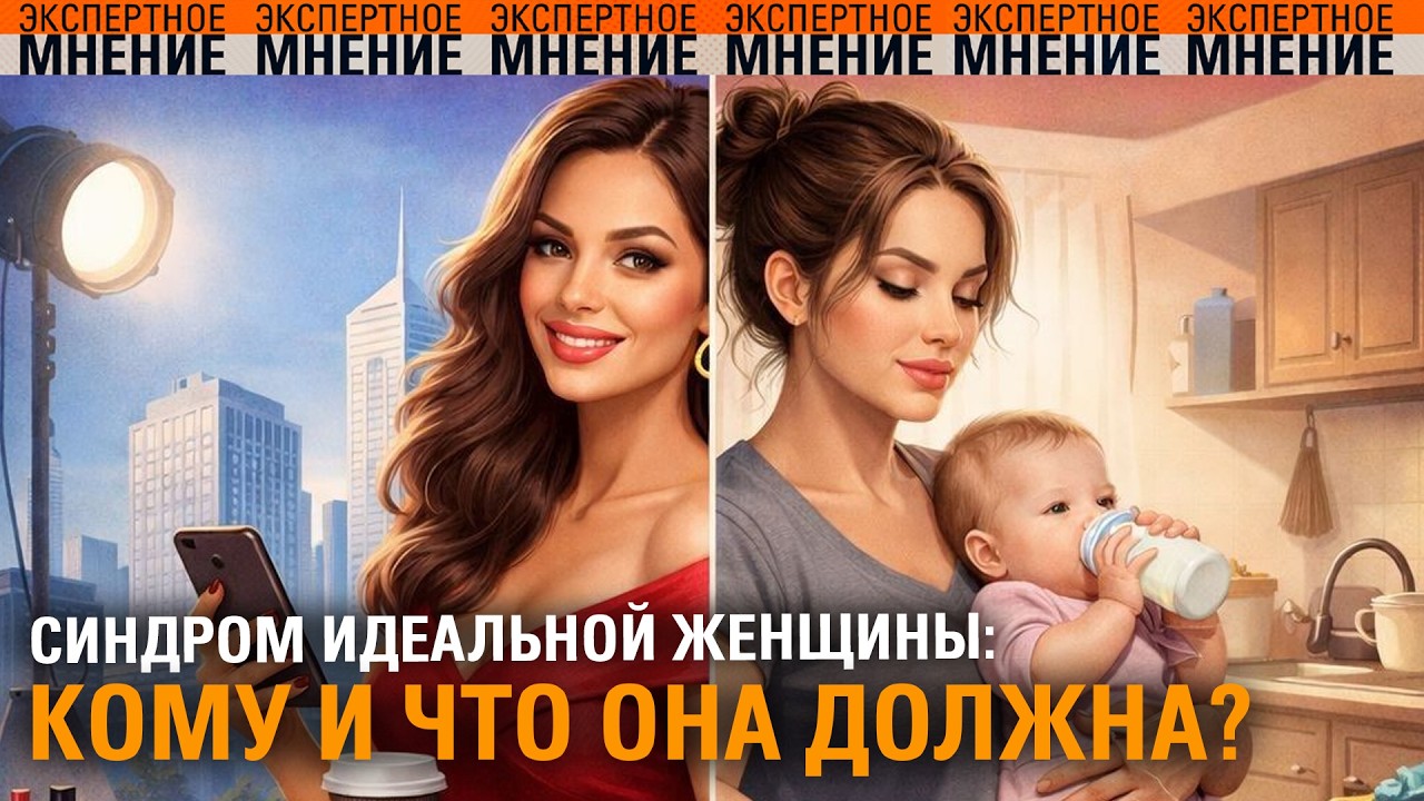 Синдром идеальной женщины: кому и что она должна? Экспертное мнение ТСВ 06.03.2026