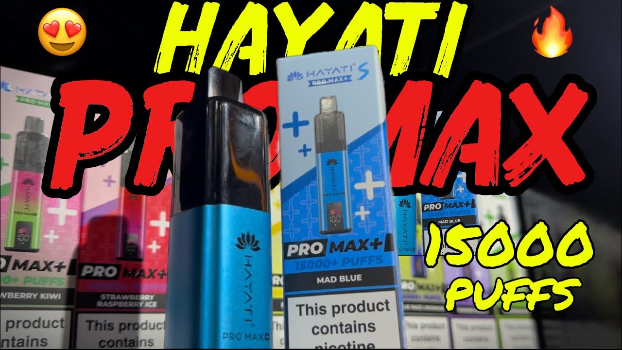 HAYATI PRO MAX (PLUS S) | 15000 PUFFS | 