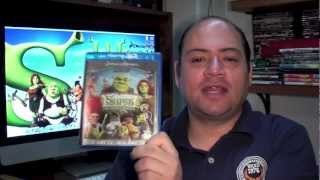 Shrek 4 Forever After Bluray 3D Unboxing
