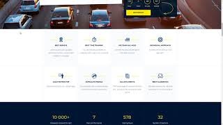 Driving School - WordPress Theme Wealth
