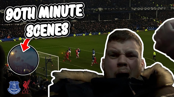 SCENES!! TARKOWSKI RESUCES POINT IN LAST EVER GOODISON MERSEYSIDE DERBY | EVERTON V LIVEPROOL | VLOG