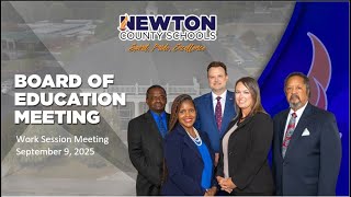 NCS Board of Education Work Session Meeting 09/09/2025 Update