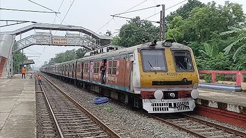Howrah-Katwa local train || Electric Multiple Unit (EMU)