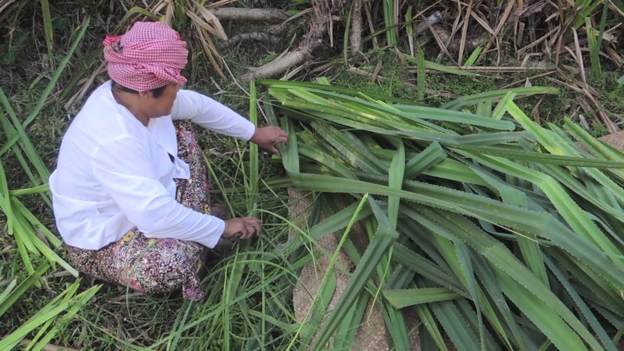 MatweavingCambodianstyle! (Where it starts) YouTube