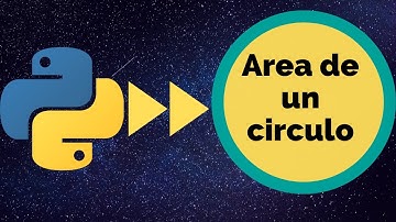 Calcular el AREA  de un CIRCULO con PYTHON ▷ PYTHON para PRINCIPIANTES