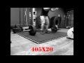 5/3/1 Deadlift Training: 405x20, 585x1
