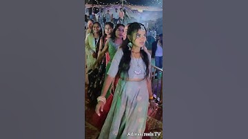 Adivasi love song dj Arun more adivasi beautiful girls dance #आदिवासी #adivasidancevideos2024