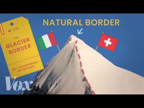 The Italy-Switzerland border is melting