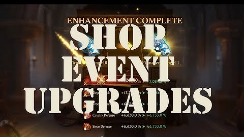 Shop Event - Equipment Upgrade - HoS 5024 - King Of Avalon