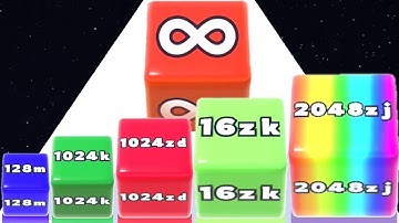 JELLY RUN 2048 Infinity Mode! - Big Update, Part 05 (Asmr Gameplay) 16zk