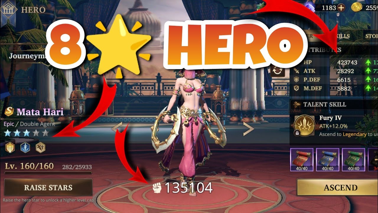 8-STAR Legendary Hero 🌟    [AMONG GODS]