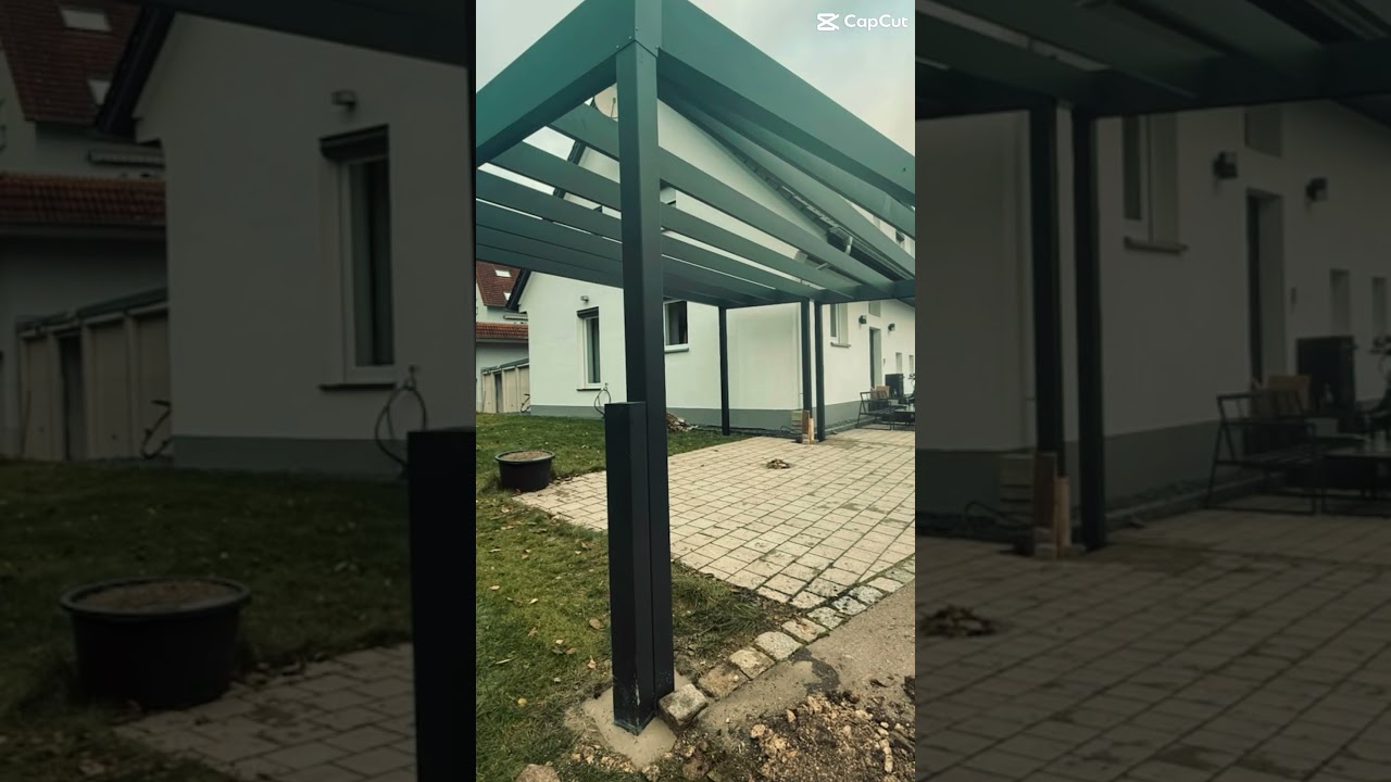 LH- Terrassen und Carports. Der Einbau der Terrasse erfolgt durch Oleksandr