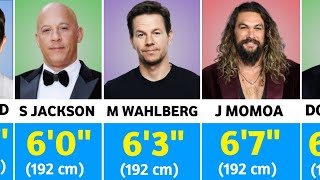 Shocking Heights Of Famous Hollywood Actors.