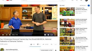Joint pain? I recommend Bob & Brad at Physicaltherapyvideo