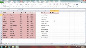 Excel Concatenate Tutorial