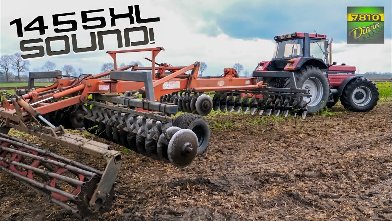 CASE 1455 XL & 6 Meter Gregoire Besson - POV DRIVE!