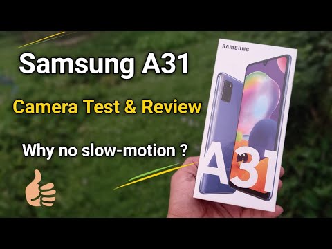 Samsung Galaxy A31 Camera Test   Review    full camera features    no slow motion  