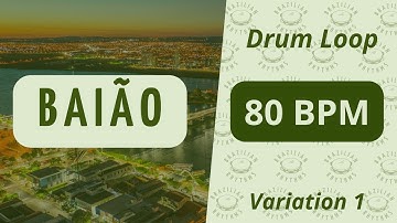 Baião - Drum  Loop - 80 BPM (Variation 1)