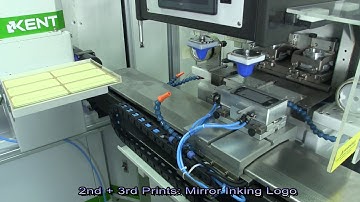 Kent Scara Robot Handphone Touch Screen Pad Print