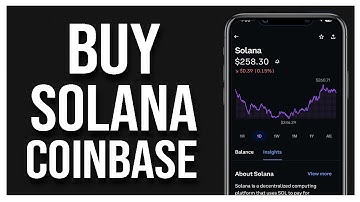 How to BUY Solana (SOL) on Coinbase FAST (for Beginners)