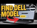 How to find model number on Dell laptop - Quick Tip