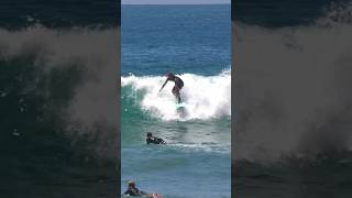 Surfer Runs Over Body Boarder