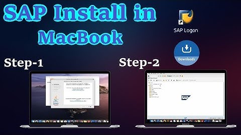 SAP Installation in MacBook step by step | SAP GUI | SAP iOS in MacBook