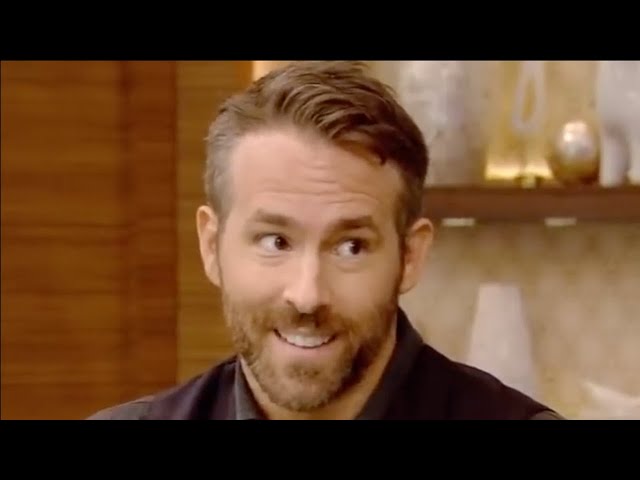 ryan reynolds effortlessly hilarious interview clips