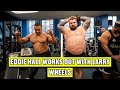 Eddie Hall Works Out With Larry Wheels #gym