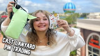 New Merch & Pins Shopping in Disney Springs   Cast Member Pin Lanyards!