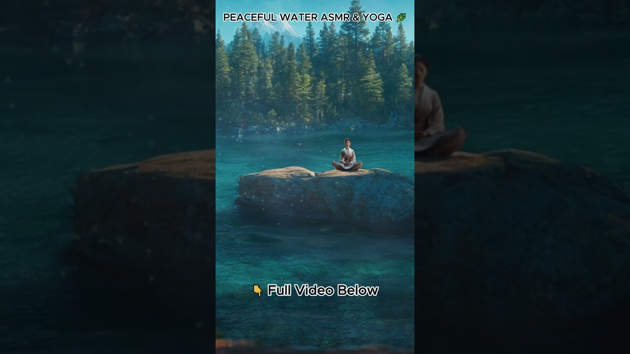 Peaceful Yoga & Meditation Sounds 🌿 #shorts  #sleepsounds #4k #naturesounds #relaxing #sleepmusic