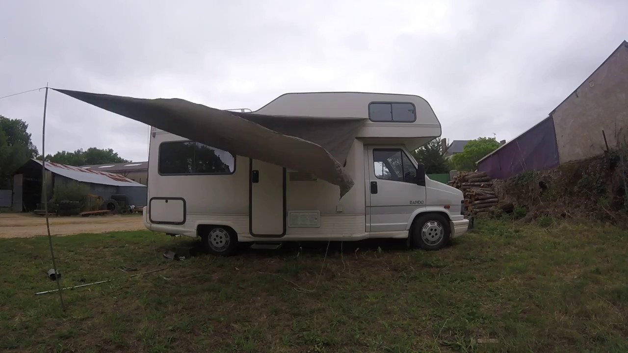 COMMENT POSER UN STORE SUR UN VAN / CAMPING CAR / CARAVANE